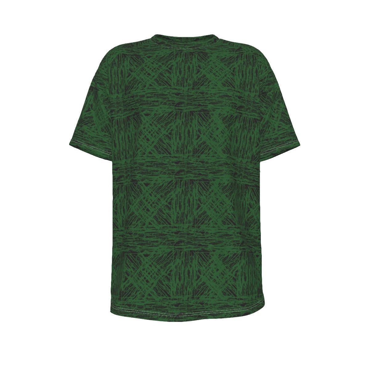 Men's short-sleeve T-shirt / Lattace Green Design