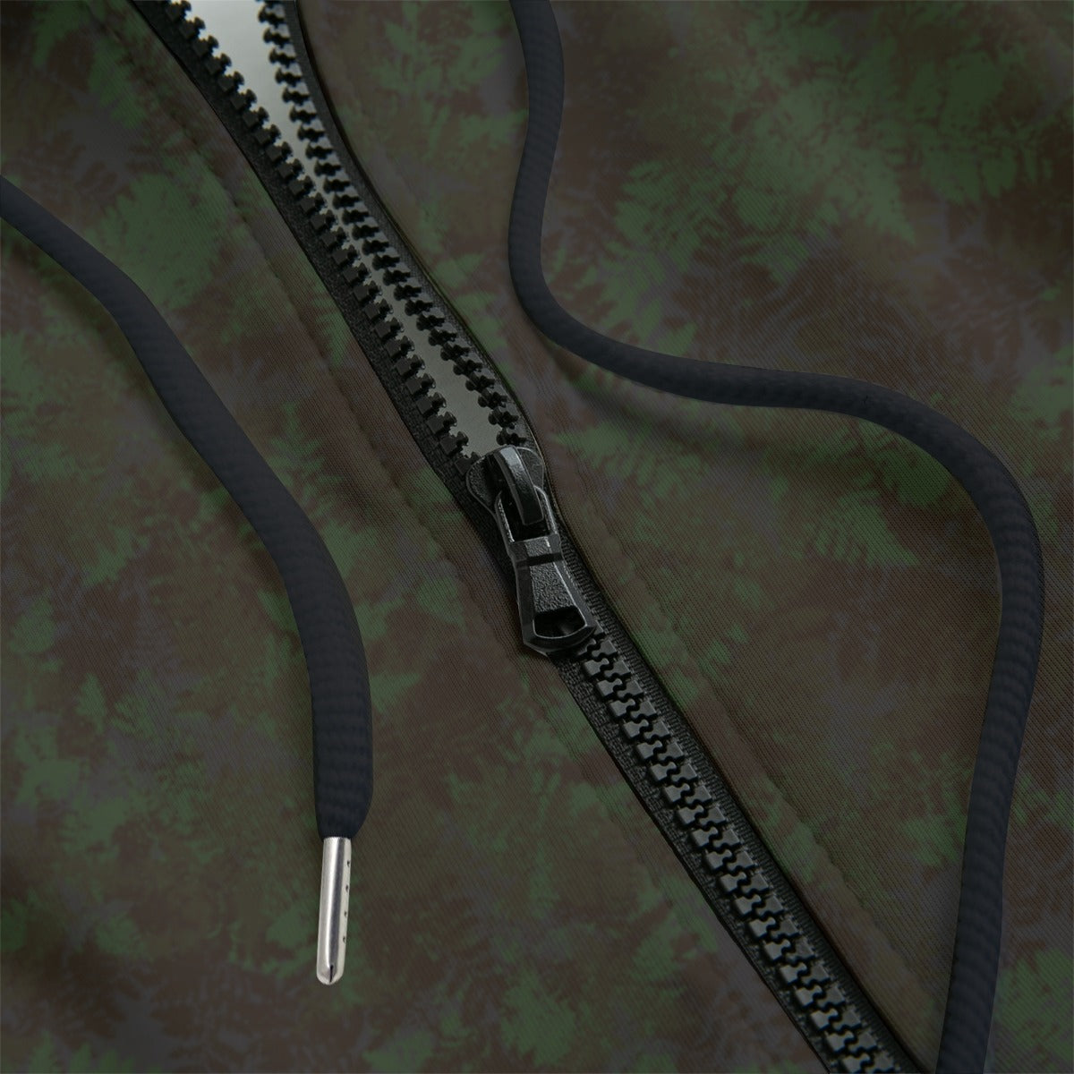 Front detail of a hoodie