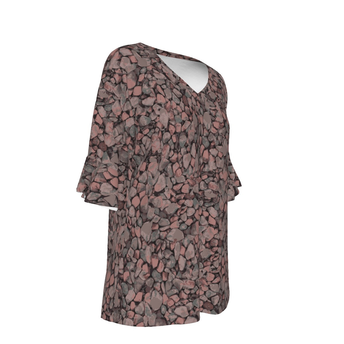 Chapel Stones Soft Bell Sleeve CCW Blouse