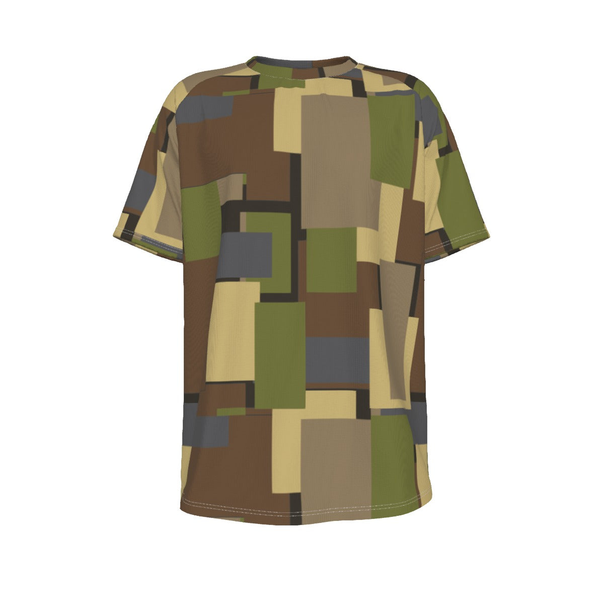 Men's short-sleeve T-shirt / Large Urban Camo Design