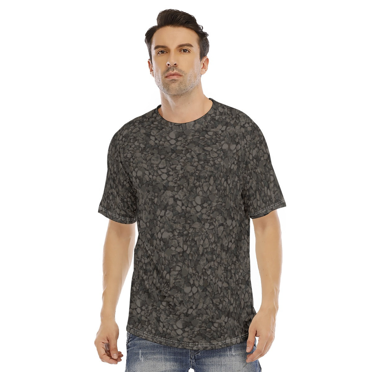 Men's short-sleeve T-shirt / Chapel Stones Dark