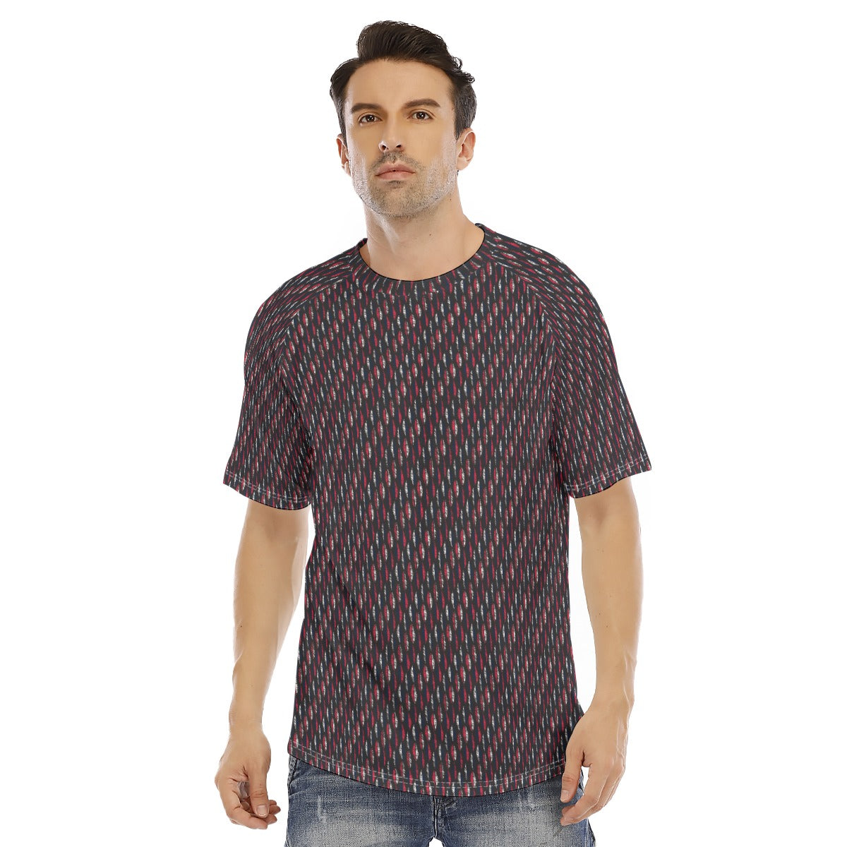 Men's short-sleeve T-shirt / Patriotic Inline Small Design
