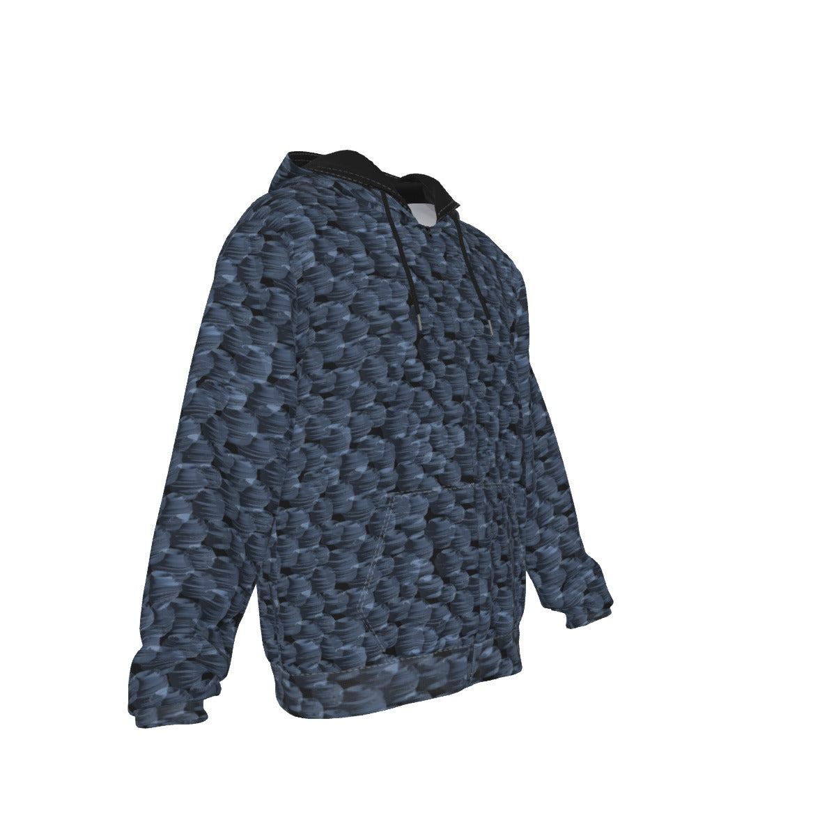 Zip Up Hoodie With Pocket / Pottery Art Design