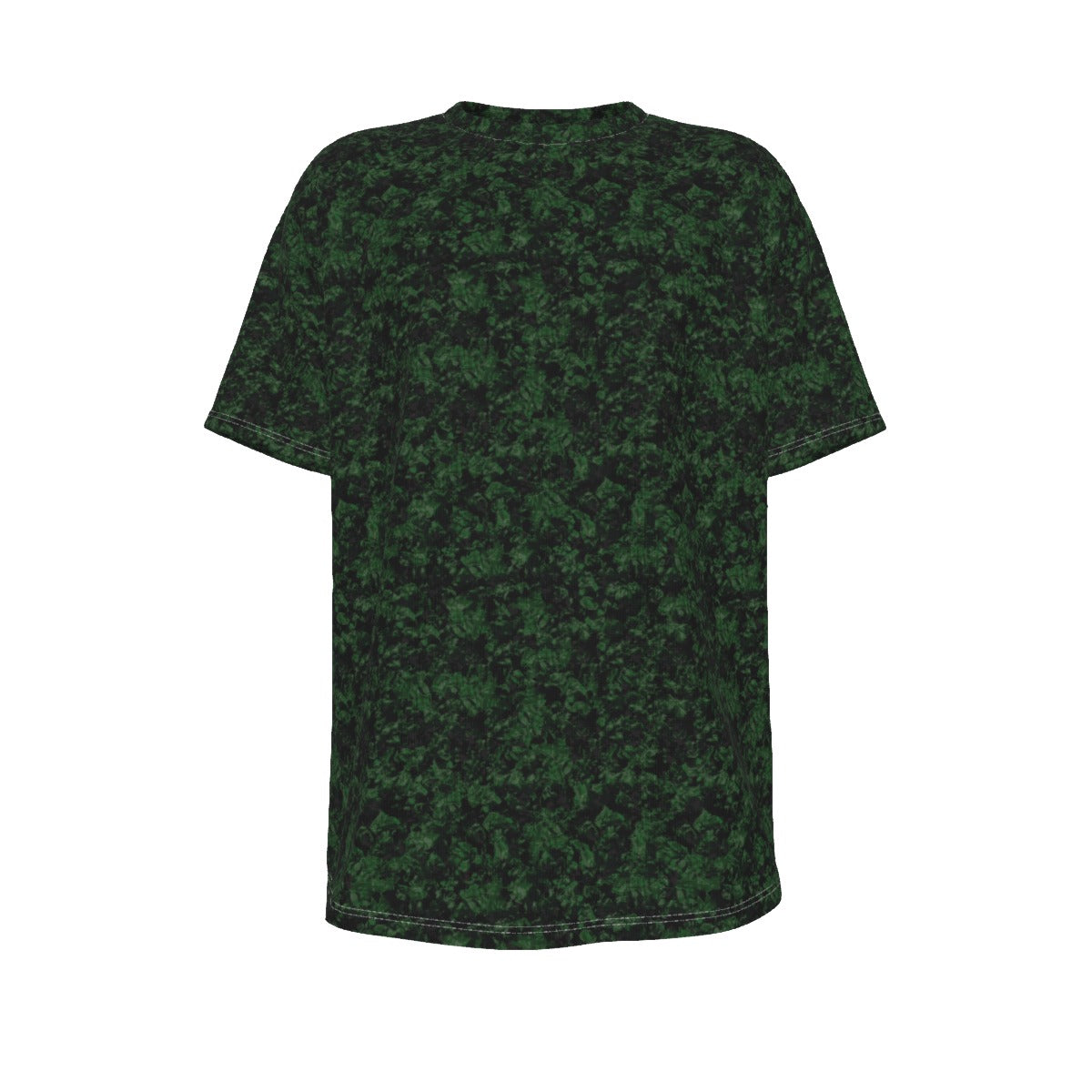 Men's short-sleeve T-shirt / Green Leaf Design