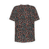 Men's short-sleeve T-shirt / Bright Floral Design