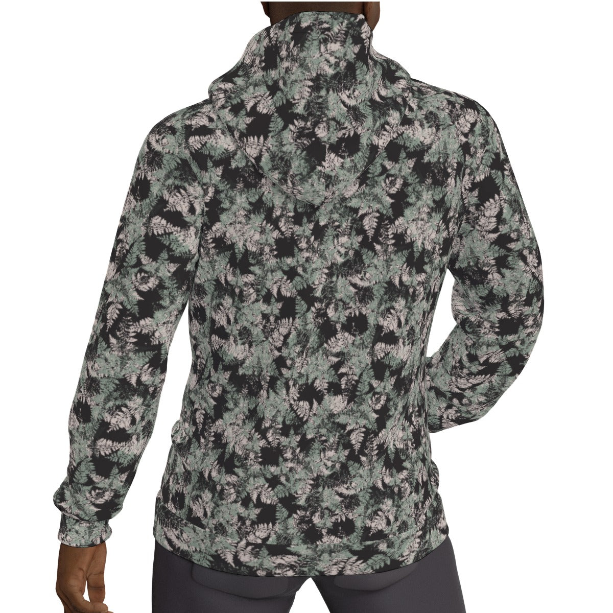 All-Over Print Men's Thicken Pullover Hoodie
