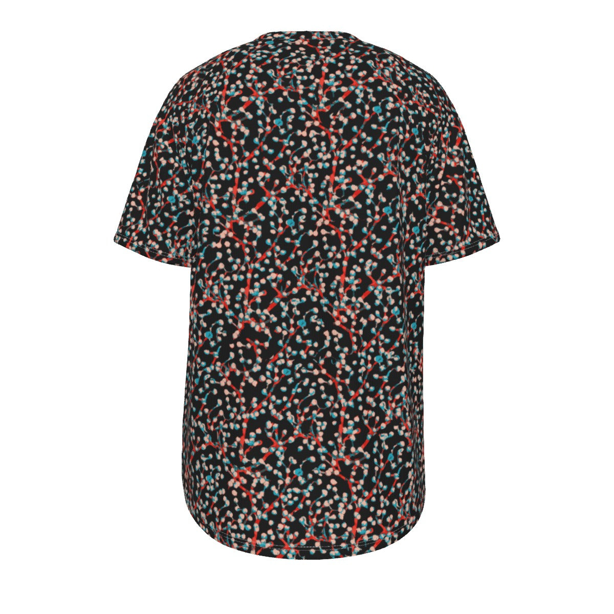 Men's short-sleeve T-shirt / Bright Floral Design