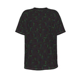 Men's short-sleeve T-shirt / Color Weave Dark Design