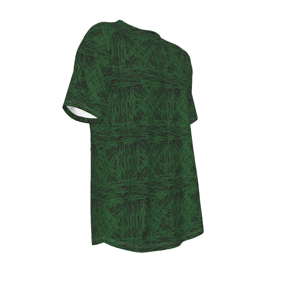 Men's short-sleeve T-shirt / Lattace Green Design