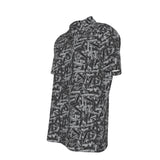 Men's Button Down Short Sleeve Shirt / 5.56 ArmaLite Design