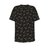 Men's short-sleeve T-shirt / Dark Tri Fern Design