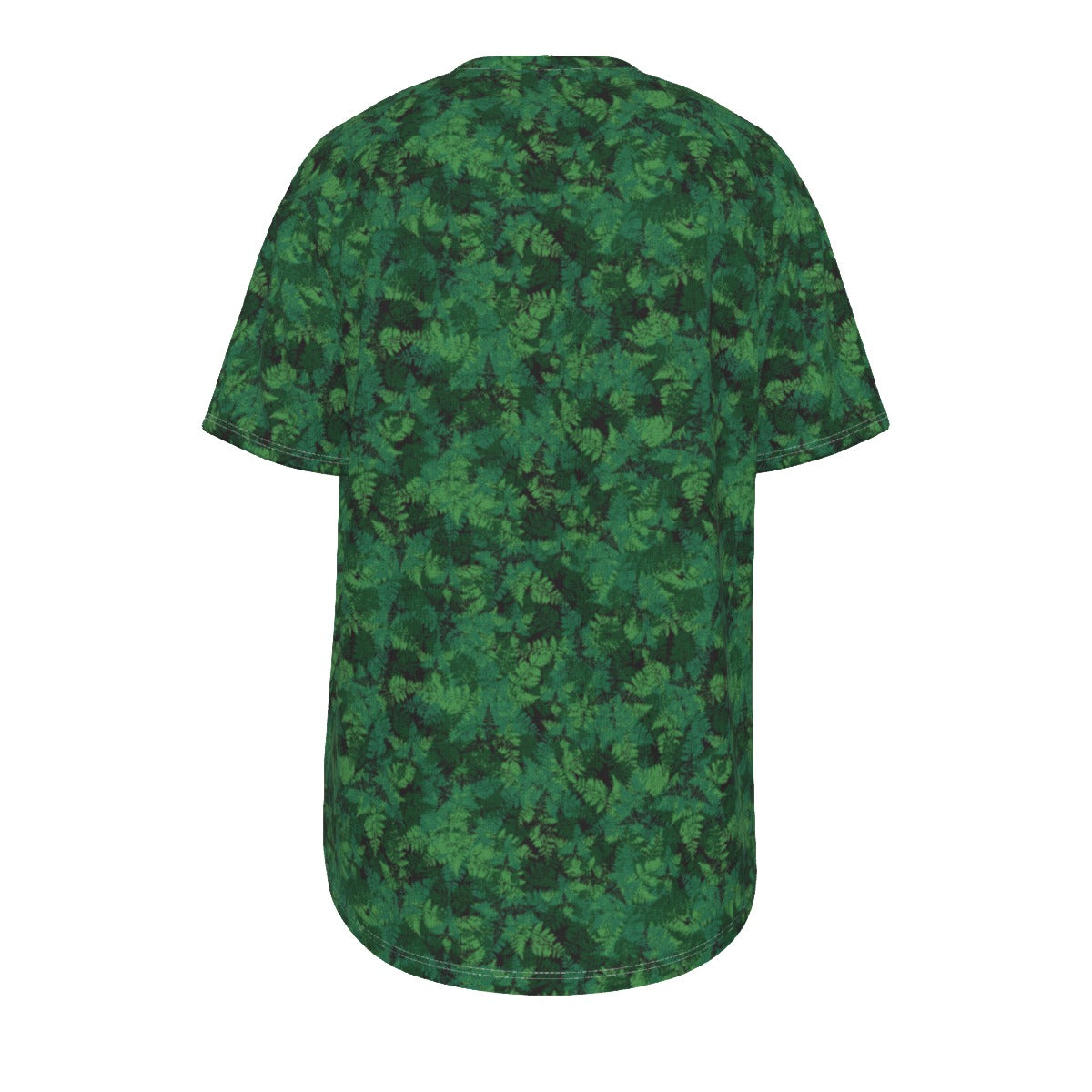 Men's short-sleeve T-shirt / Green Fern Design