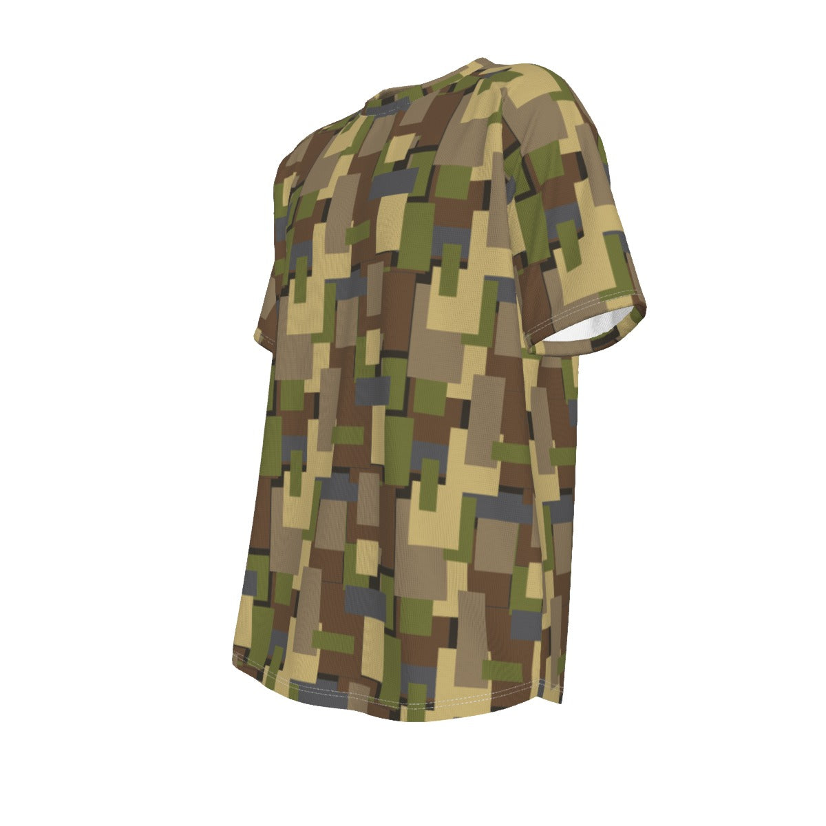 Men's short-sleeve T-shirt / Urban Camo Design