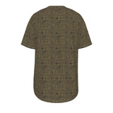 Men's short-sleeve T-shirt / Brown Burr Design