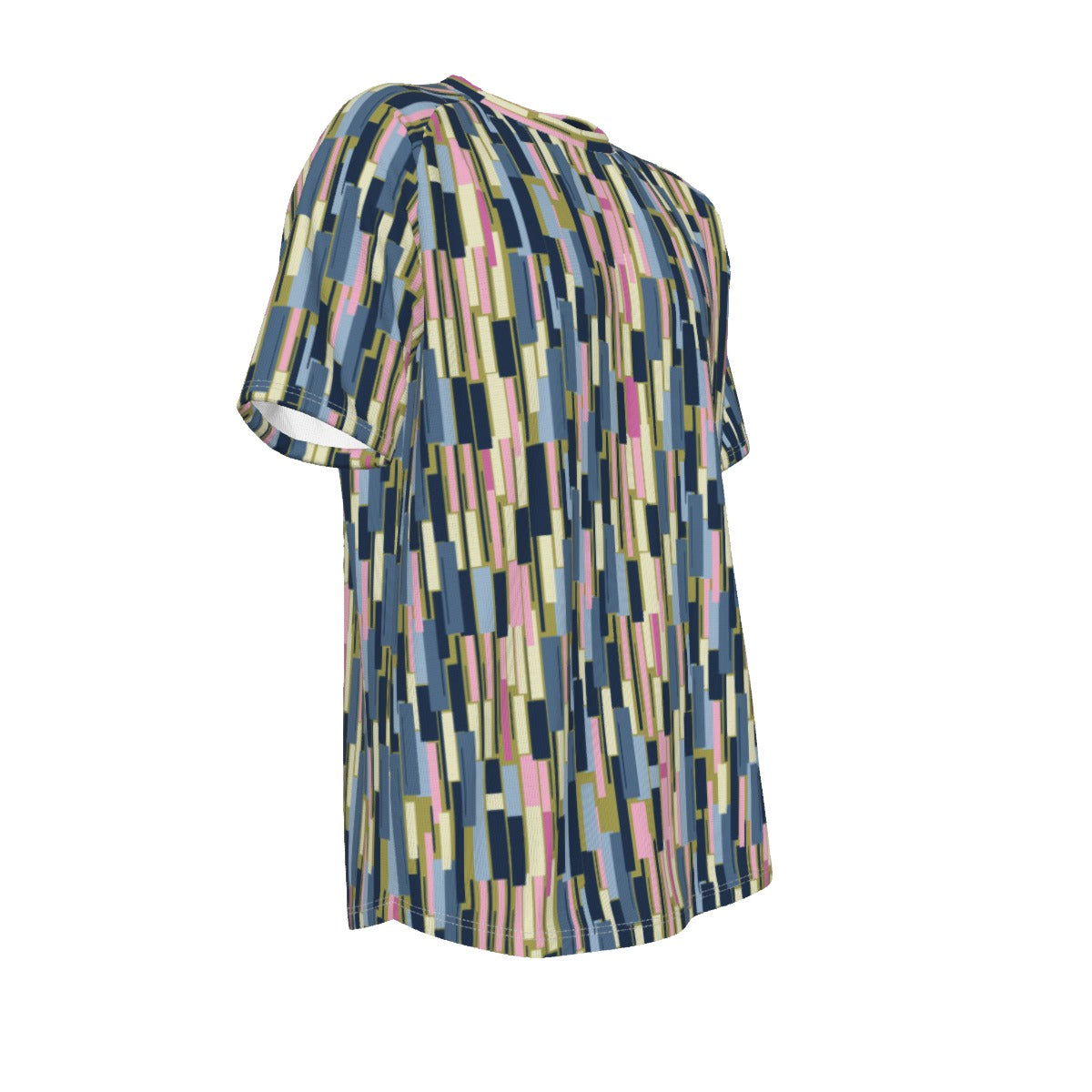 Men's short-sleeve T-shirt / Modern Pastel Design