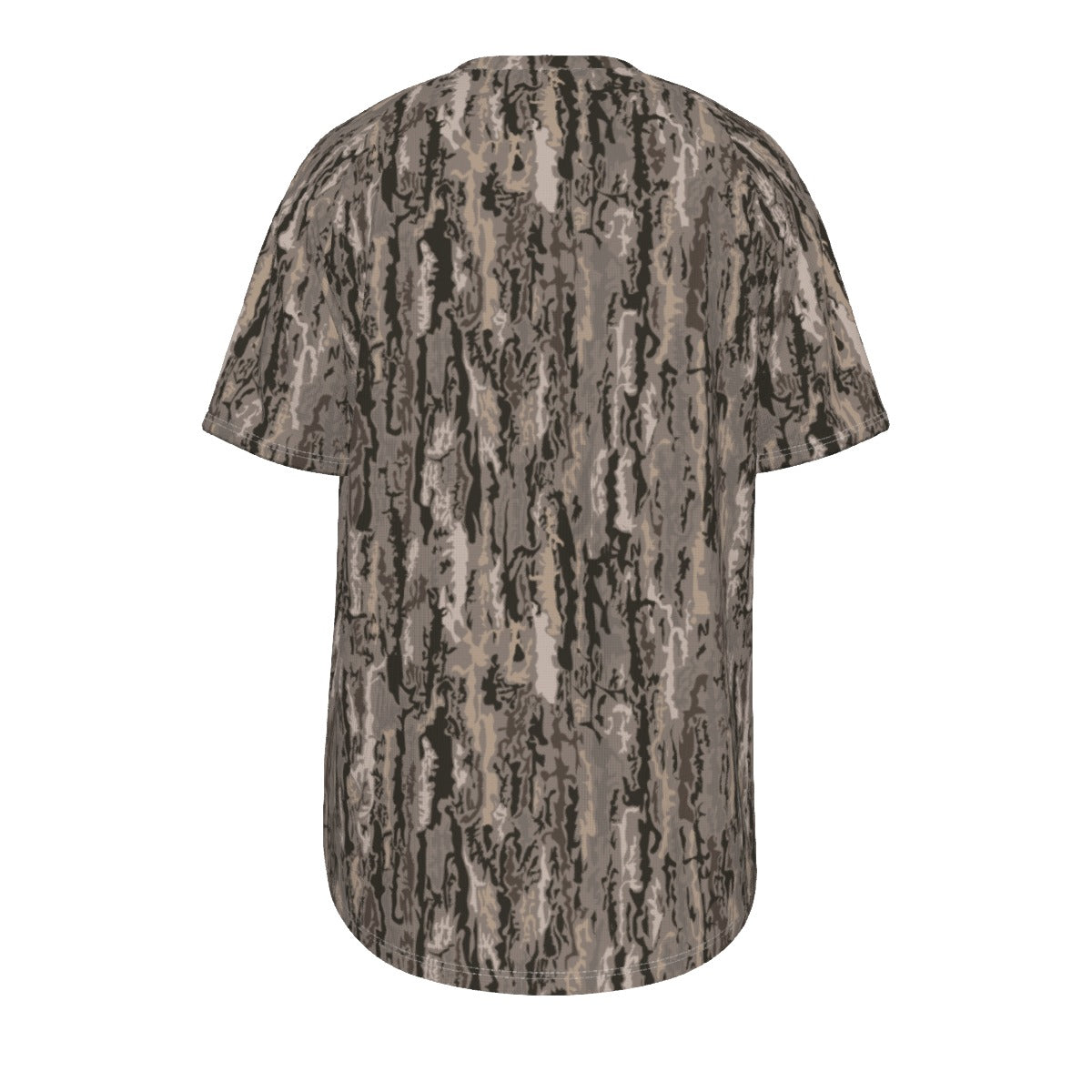 Men's short-sleeve T-shirt / Camo Tree Bark Design