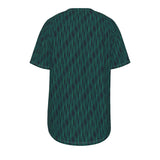 Men's short-sleeve T-shirt / Green Leaf Inline Design