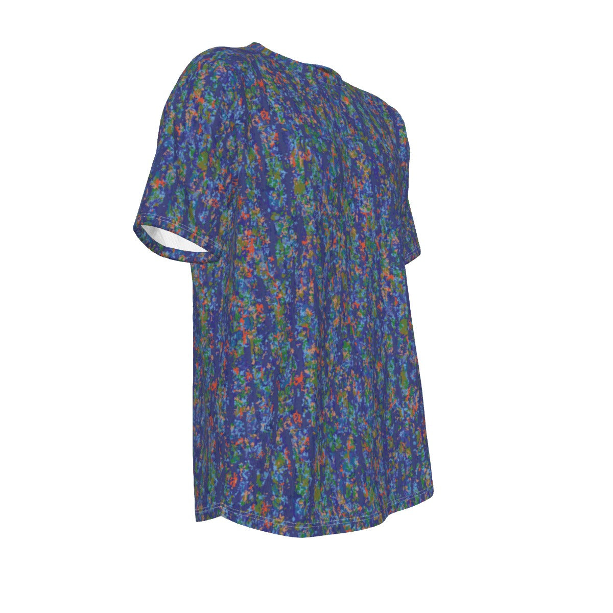 Men's short-sleeve T-shirt / Colorful Camo Design