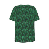 Men's short-sleeve T-shirt / Delicate Random Fern Design