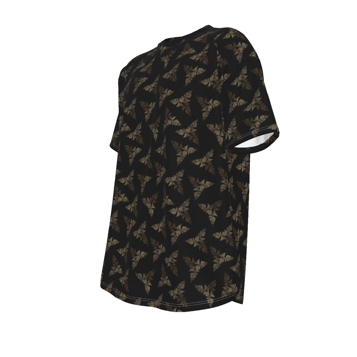 Men's short-sleeve T-shirt / Dark Tri Fern Design