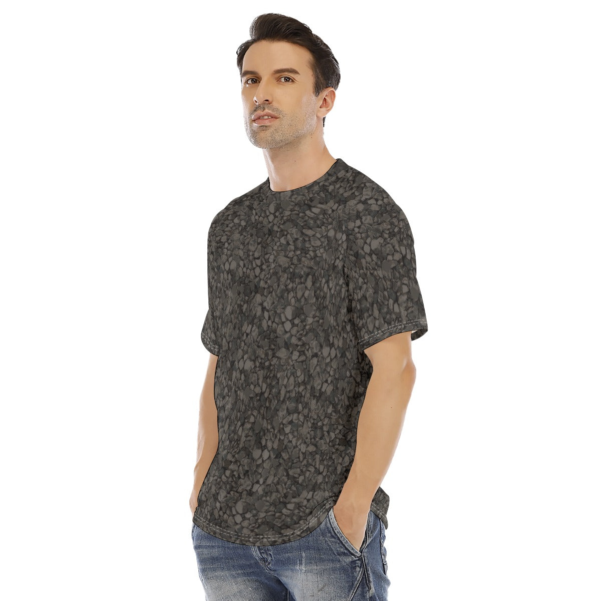 Men's short-sleeve T-shirt / Chapel Stones Dark