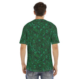 Men's short-sleeve T-shirt / Antler Random Green Design
