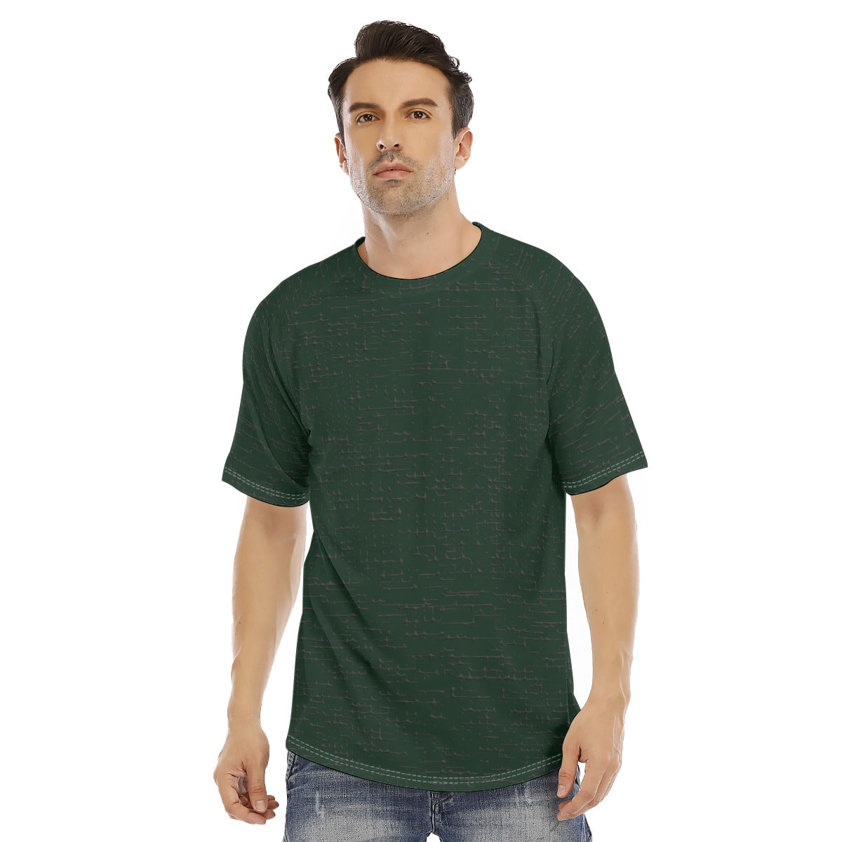Men's short-sleeve T-shirt / Dark Distract Green