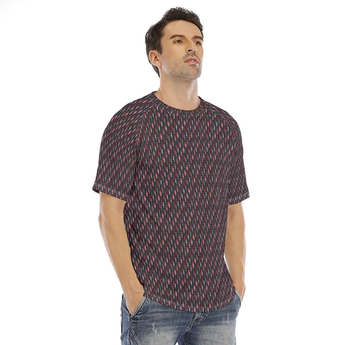 Men's short-sleeve T-shirt / Patriotic Inline Small Design